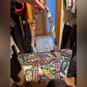 Vera Bradley tote bag in the "Marina Paisley" pattern